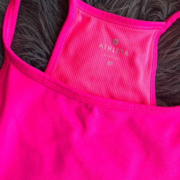 athleta pink tank - Picture 3 of 4